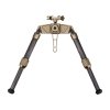 Bipod karbonowy Linko Gear HB-C03 na picatinny brązowy